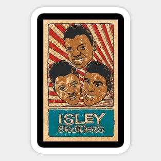 SOUL CARD ISLEY BROTHERS Sticker